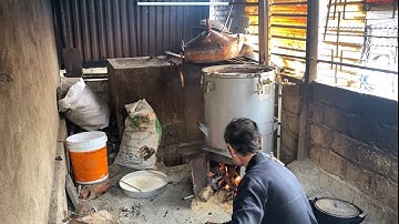 Nồi Hơi Nấu Rượu bằng hơi đun củi không khê không cháy