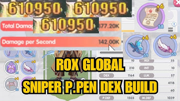 [EN] ROX GLOBAL - SNIPER PPEN DEX BUILD (BLUE + PURPLE)