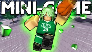 Playing BASKETBALL MINI-GAME in The Strongest Battlegrounds ROBLOX screenshot 3