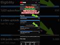 Big Update ✅✌️!! New YouTube Monetize Update 2023 #shortvideo #youtube #shorts #youtubemonetization