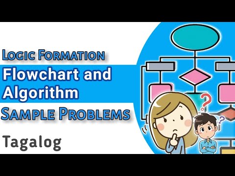 FLOWCHART AND ALGORITHM SAMPLE PROBLEMS  TAGALOG | Beginners Guide 2020