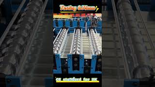 CE Certified Custom Double-Layer Roll Forming Machine. #rollformermachine #rollformer