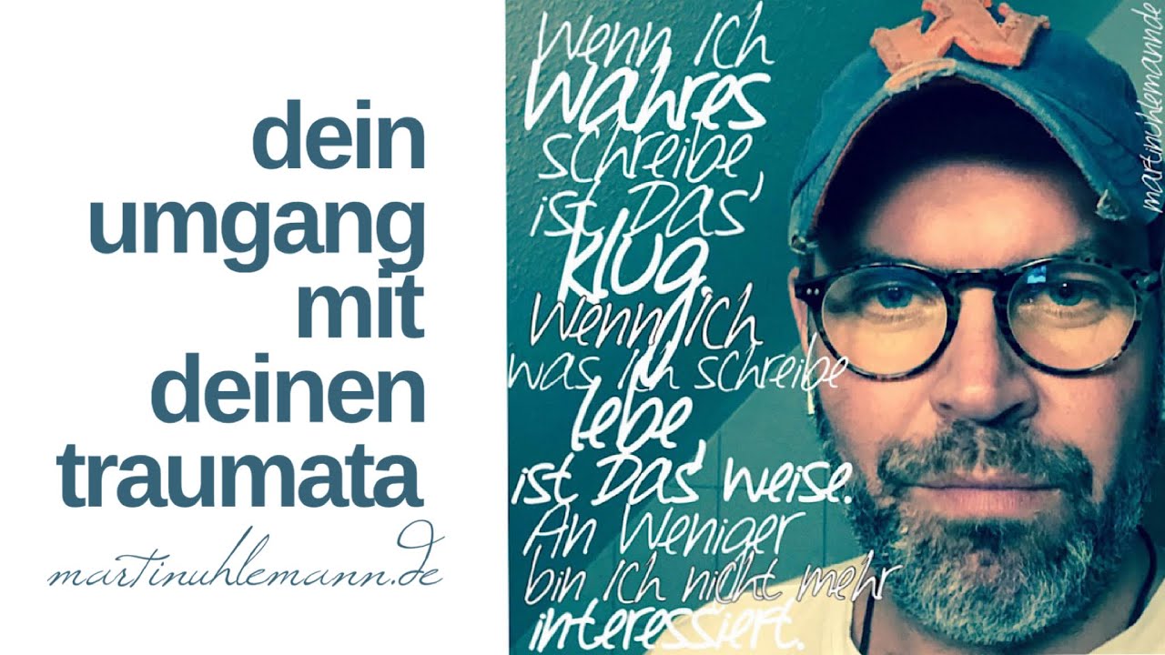 Falscher Umgang mit deinen Traumata. In einer Gesellschaft die Initiation vergessen hat.