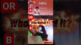 Who Nailed It? MB14 or Improverbbbx #beatbox #tiktok