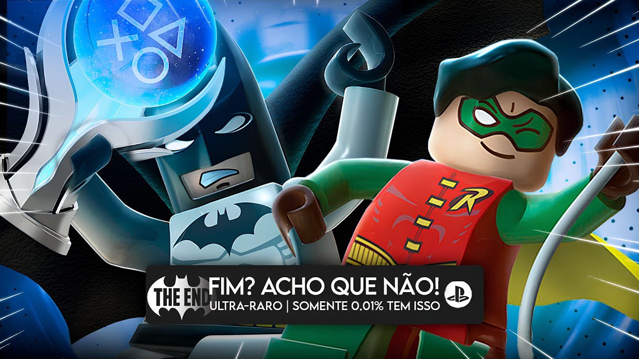PLATINEI O MELHOR LEGO BATMAN JÁ FEITO!!! (por enquanto)