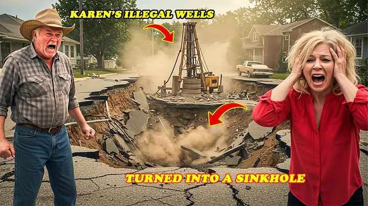 HOA Karen Drilled Wells Without Permits — Then Panicked When a Sinkhole Swallowed Her Street
