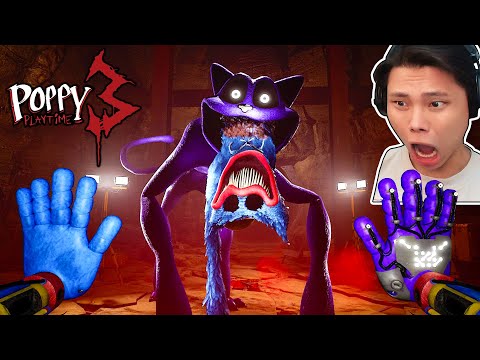 JayGray Chơi Poppy Playtime Chapter 3 Gặp Nhiều Quái Vật Mới (Full Game)