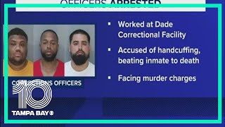 Famous Florida correctional officers accused of murdering inmate Net Worth