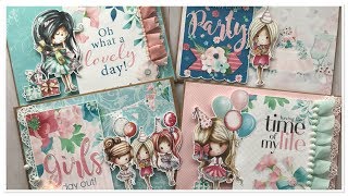 Altered Envelopes For My Flat Cards | Polkadoodles