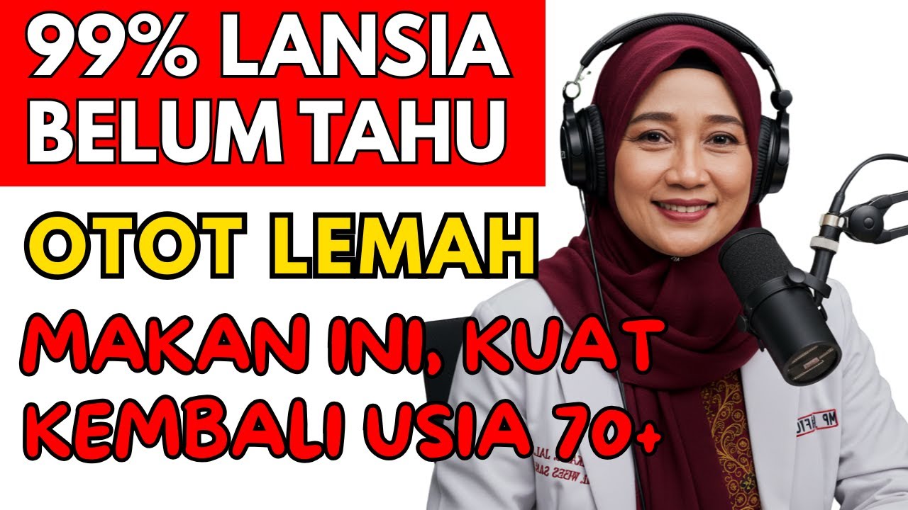 LANSIA: Cukup makan 1 BUAH saat perut kosong - dan kekuatan otot anda bisa pulih kembali!!!
