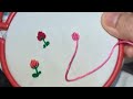 easy hand embroidery design 🪡 hand embroidery on baby dress #shortvideo #subscribemychannel 