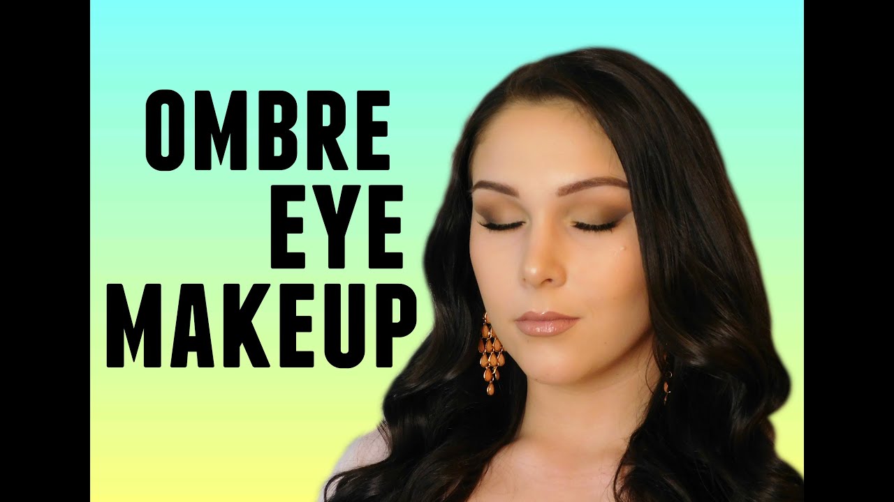 Ombre Eye Makeup Tutorial Anna Manning YouTube