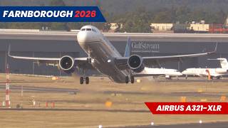BRAND NEW! United Airlines Airbus A321XLR departs Farnborough Airshow 2026 (N64321)