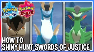 How to Shiny Hunt Cobalion, Virizion and Terrakion in Pokemon Sword & Shield Crown Tundra DLC