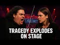 Tragedy Explodes on stage between Jonathan and Charlotte From Britain's Got Talent