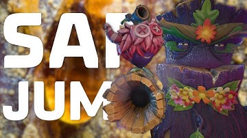 Sap Trap Jumping with Acorn and Oak in Battle for Neighborville! They are SO mobile now!