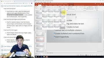 Ôn thi MOS PowerPoint 2016: 2.1. Insert and format text