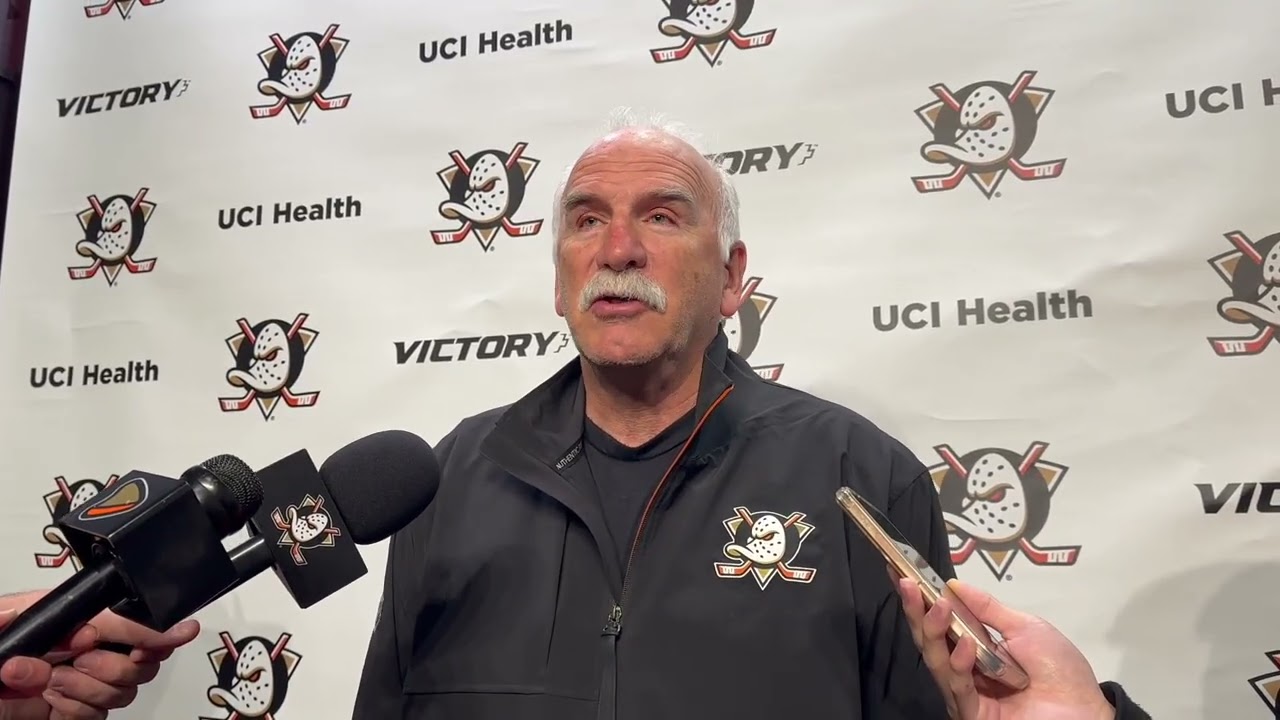 Joel Quenneville | Ducks Morning Skate Media | Mar. 6, 2026