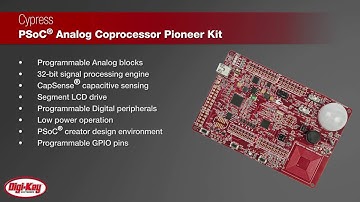 Cypress PSoC Analog Coprocessor Pioneer Kit with TE