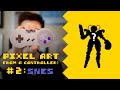 Turning the Super Nintendo Controller into a Pixel Art Character!