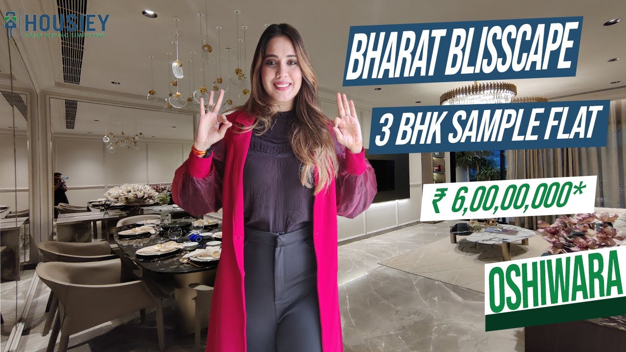 Bharat Blisscape Andheri West | 3 BHK Sample Flat Tour | Bharat Oshiwara Project