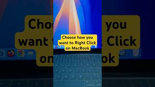 MacBook Right Click Settings | How to Right Click on Any Macbook #shorts #macbooktips