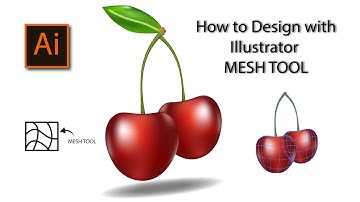 How to use Illustrator Mesh Tool
