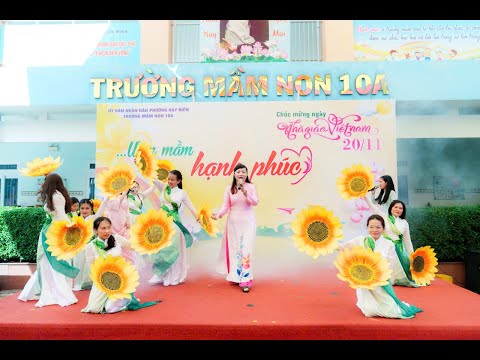Tiết mục múa các Cô: Người gieo mầm xanh