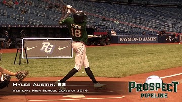 Myles Austin Prospect Video, SS, Westlake High School Class of 2019