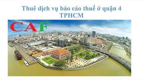 Công ty dịch vụ kế toán kiểm toán tphcm