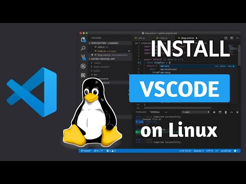 How install VS code in Linux Any Distributions || Vs Code For Linux