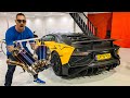 $40,000 LAMBORGHINI AVENTADOR SV EXHAUST!