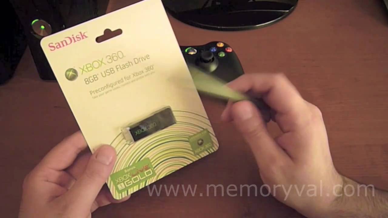 Memoria USB Sandisk para XBOX 360 - Review - YouTube