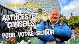 ASTUCES ET CONSEILS POUR VOTRE SEJOUR A EUROPA PARK - BONS PLANS