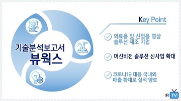 [기술분석] 뷰웍스  - 의료용 및 산업용 영상 솔루션 제조 기업