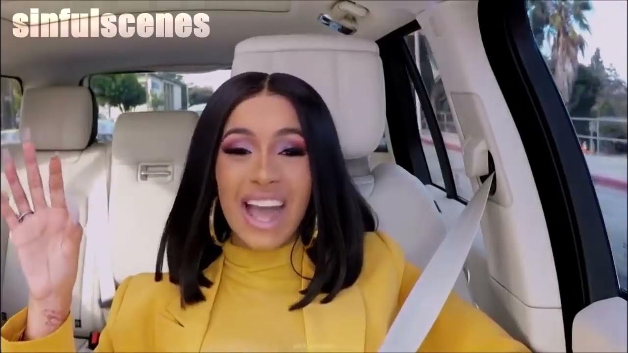 Nicki Minaj and Cardi B together in the car of Carpool Karaoke🫣 - YouTube