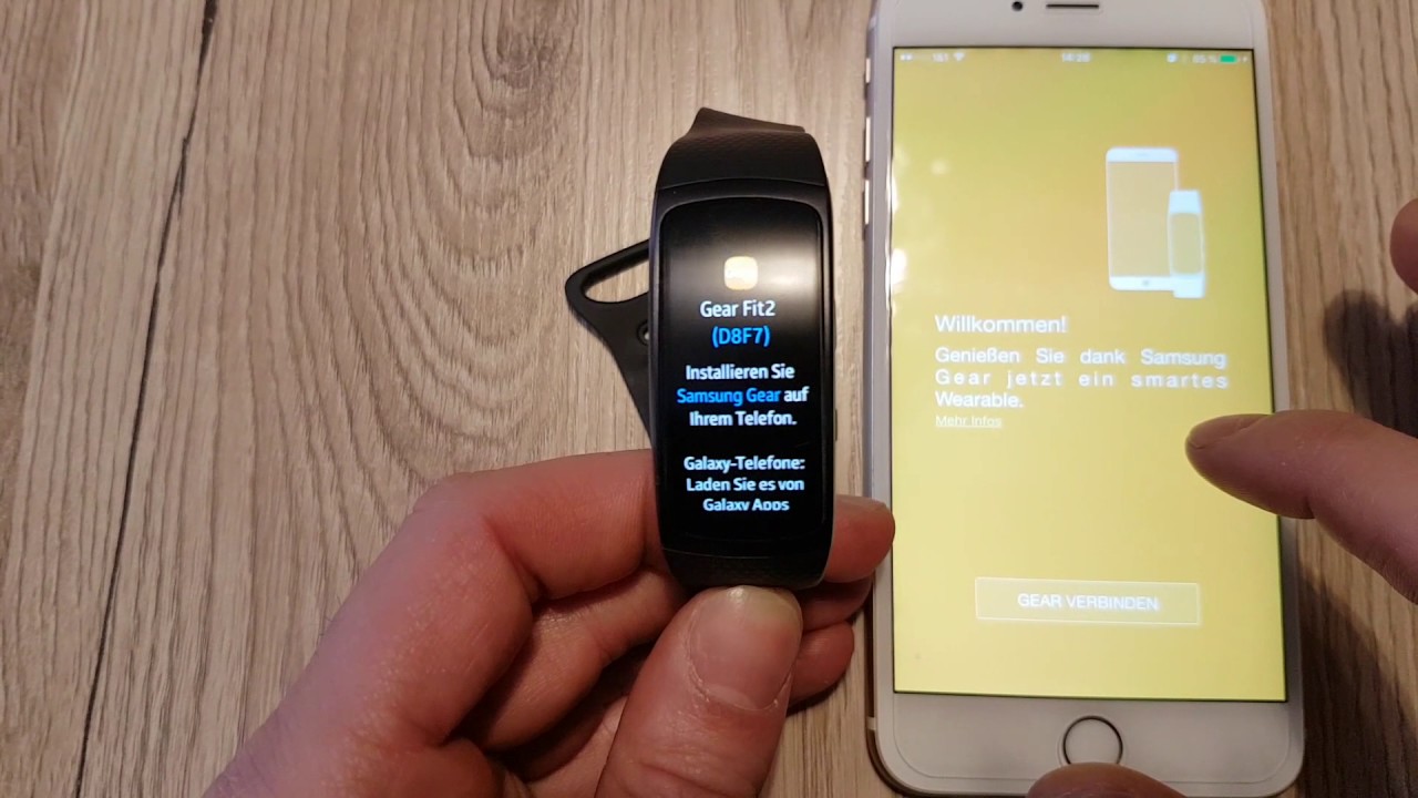 samsung gear fit with iphone