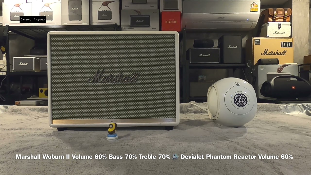 Marshall Woburn 2 vs Devialet Phantom Reactor 600w. - YouTube