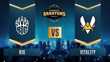 CS:GO - Vitality vs. BIG [Nuke] Map 2 - DreamHack Masters Spring 2021 - Group B