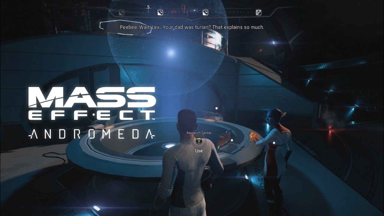 Lexi's Dad was a Turian (Peebee + Lexi | Tempest dialogue) - Mass Effect Andromeda