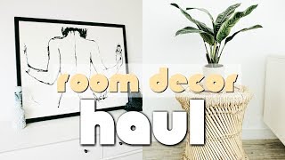 ROOM DECOR HAUL (ROOM MAKEOVER SERIES) Amazon, Target, Urban Outfitters, World Market | Nastazsa