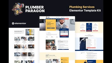 Plumber Paragon Elementor Template Kit: Step by Step Complete Installation Tutorial