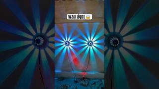 😱Wall light Using ￼PVC pipe #shorts #wallhanging