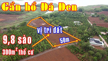 NVT2090 - Gần 1 hecta đất giáp hồ Đá Đen, Láng Lớn có 300m2 thổ cư giá RẺ NHẤT.