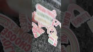 🌟 Die Cut Stickers With Silhouette