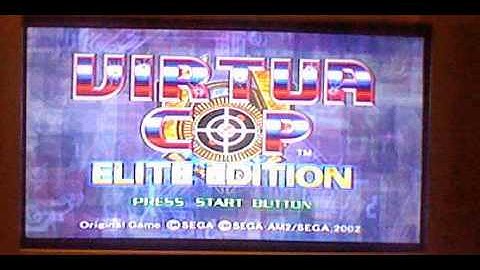 Virtua Cop Elite Edition (PS2) VC1 & VC2 Openings and Tutorial