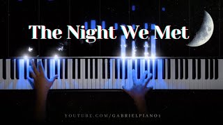 Lord Huron - The Night We Met (Piano Cover)