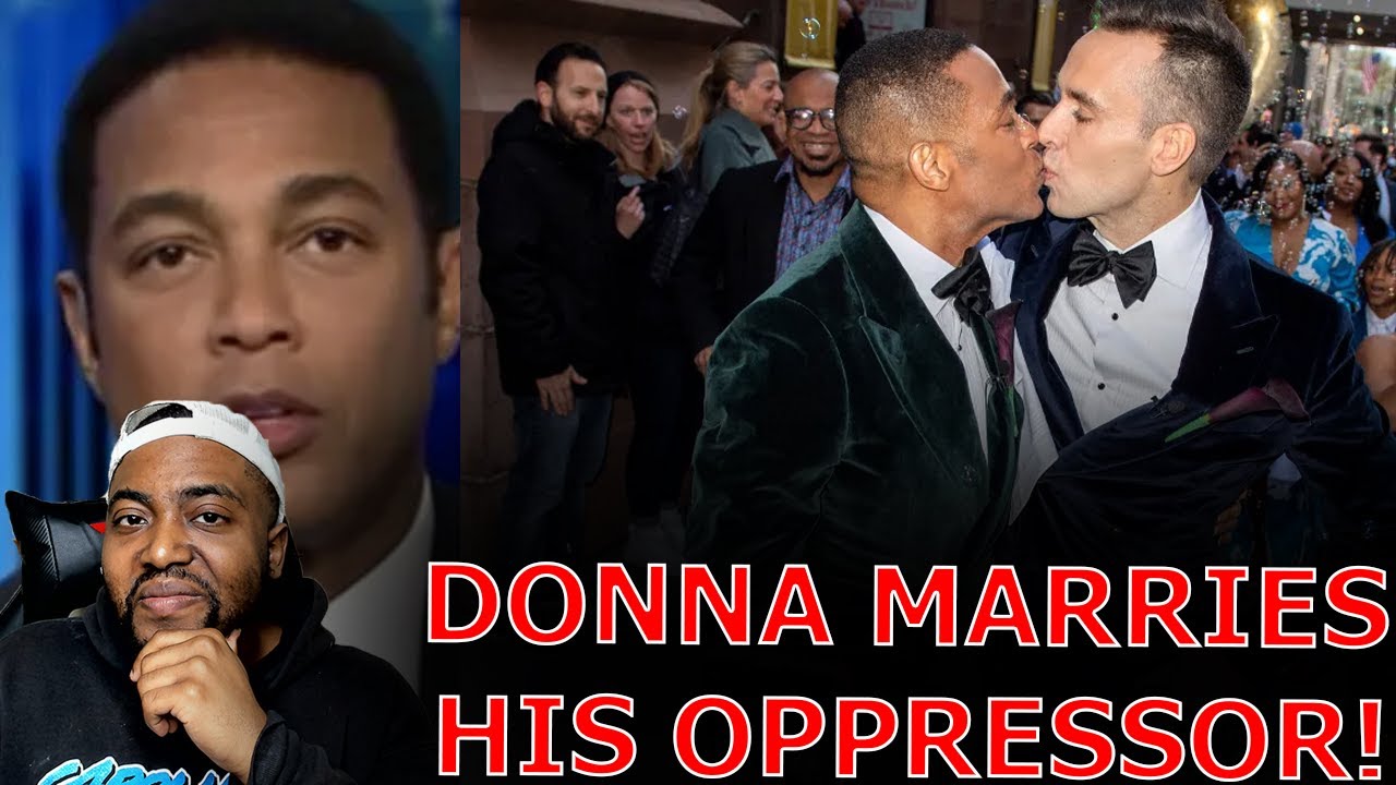 Don Lemon Marries White Man In NYC Church After Claiming White Men Are Biggest Threat To America!