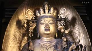 櫟野寺の巨大本尊「見納め」