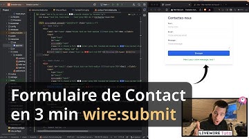 Livewire: Créer un Formulaire de Contact Dynamique avec wire:submit